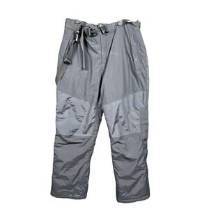 Cabela's Snow Pants Mens XL Black Gray GORE-TEX Insulated Ski Waterproof Cargo
